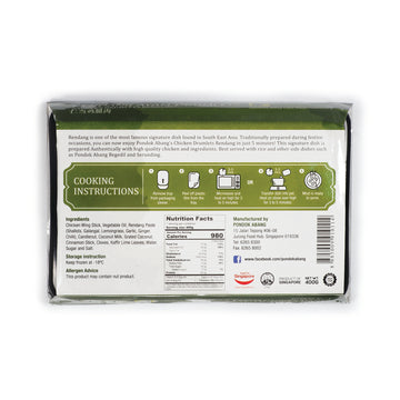 Pondok Abang, Rendang Ayam Drumlets, 400 g